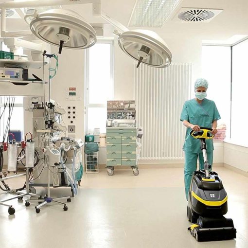 Karcher BR 35/12 C in use medical cleaning