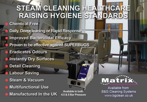 Matrix SV4 for healthcare cleaning