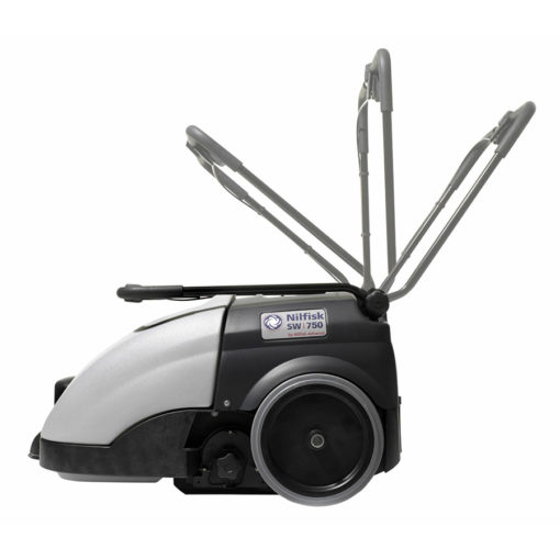 Nilfisk SW750 Floor Sweeper with fold down handle