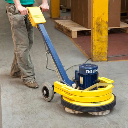 Truvox Cimex HD Floor Cleaner in use