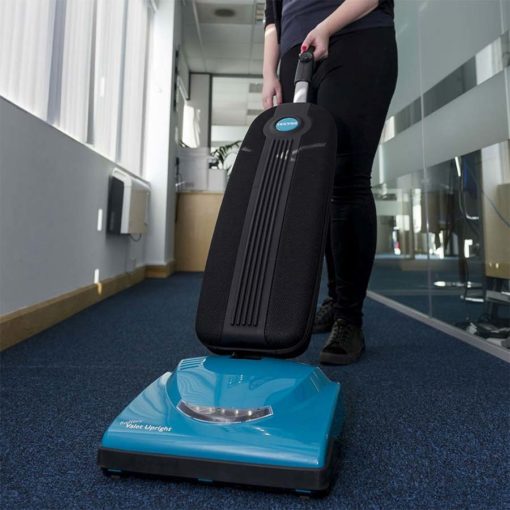 Truvox Valet Battery Upright Vacuum in use