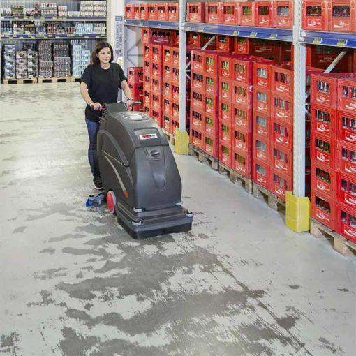Viper Fang warehouse floor cleaner