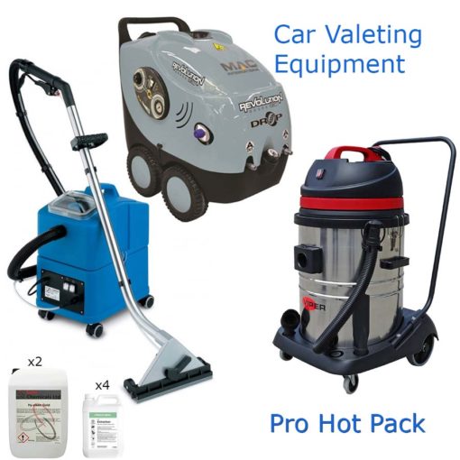 Car and vehicle valeting equipment Pro hot pack