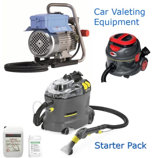Car and vehicle valeting equipment starter pack