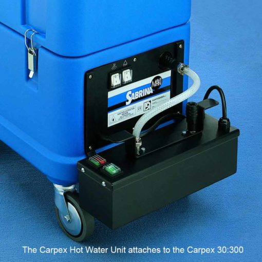 Carpex hot water unit for 30:300