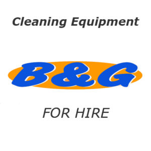 Cleaning Equipment for Hire from B&G
