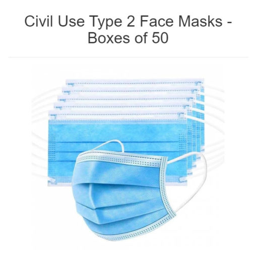 COVID-19 Face masks