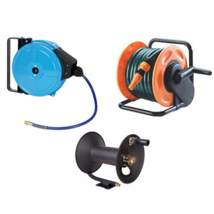 Hose reels and holders