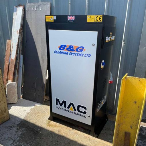MAC Plantmaster hot pressure washer installation