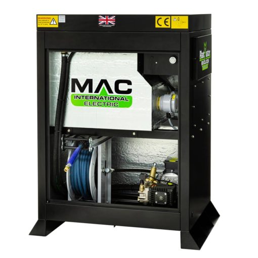 MAC Revolution Electric static pressure washer with internal hose reel