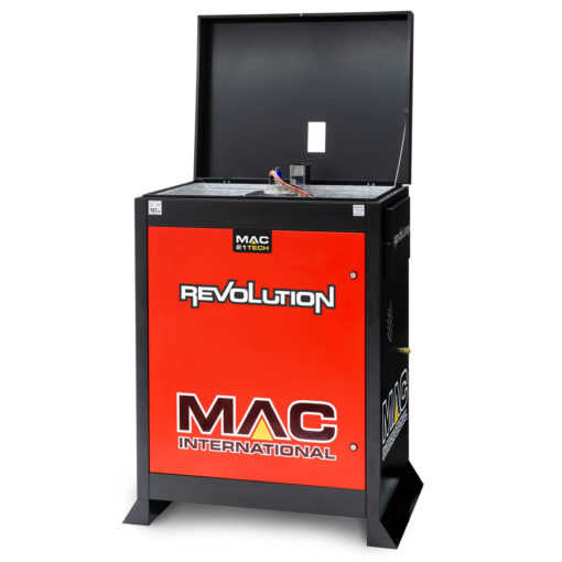 MAC Revolution Static pressure washer - lid up
