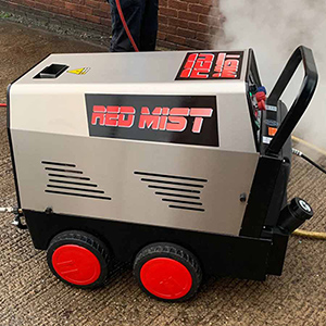 Red Mist superheated steam cleaner