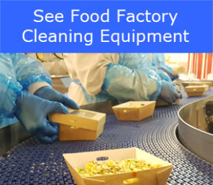 See food factory cleaning equipment