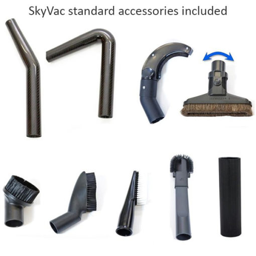 SkyVac High Reach Vacuum Kit Accessories