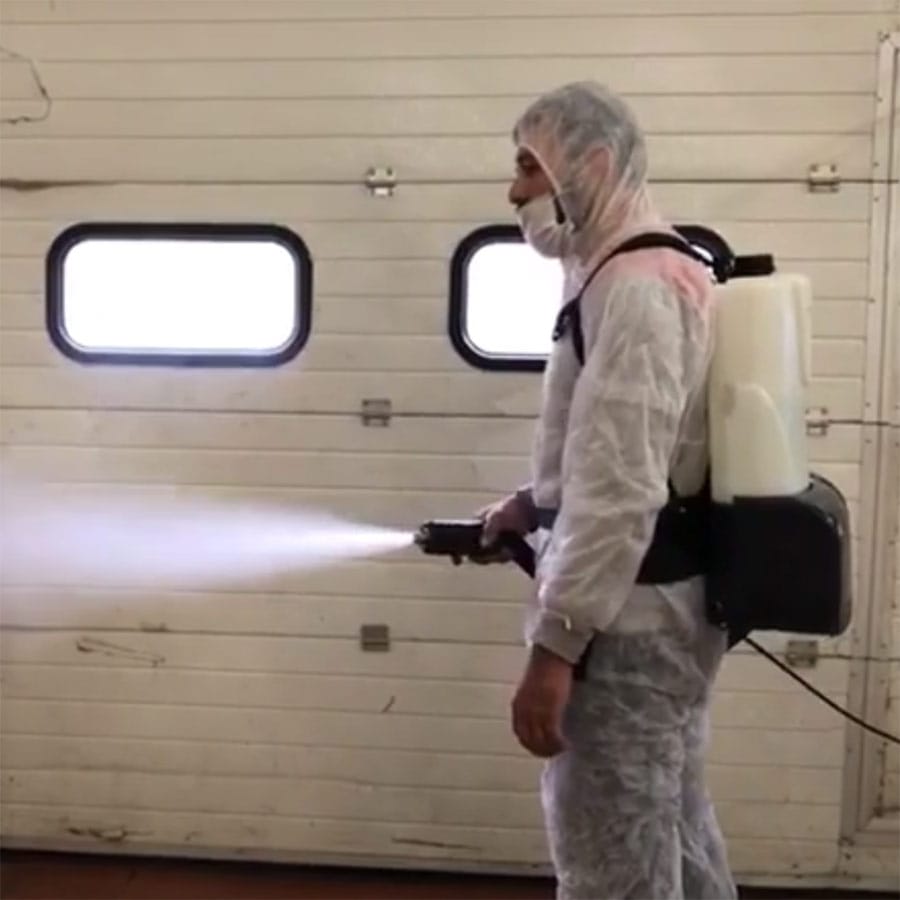 Backpack fogger discount