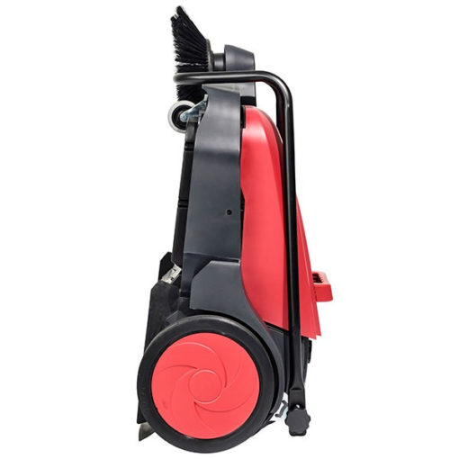 Viper PS480 manual push sweeper with folding handle