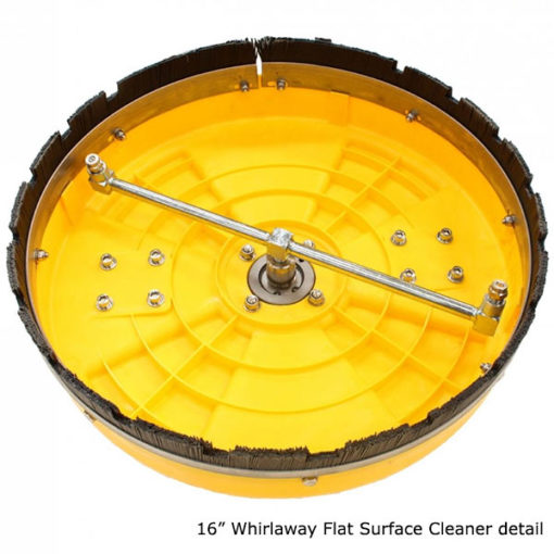Whirlaway 16" rotating nozzle detail